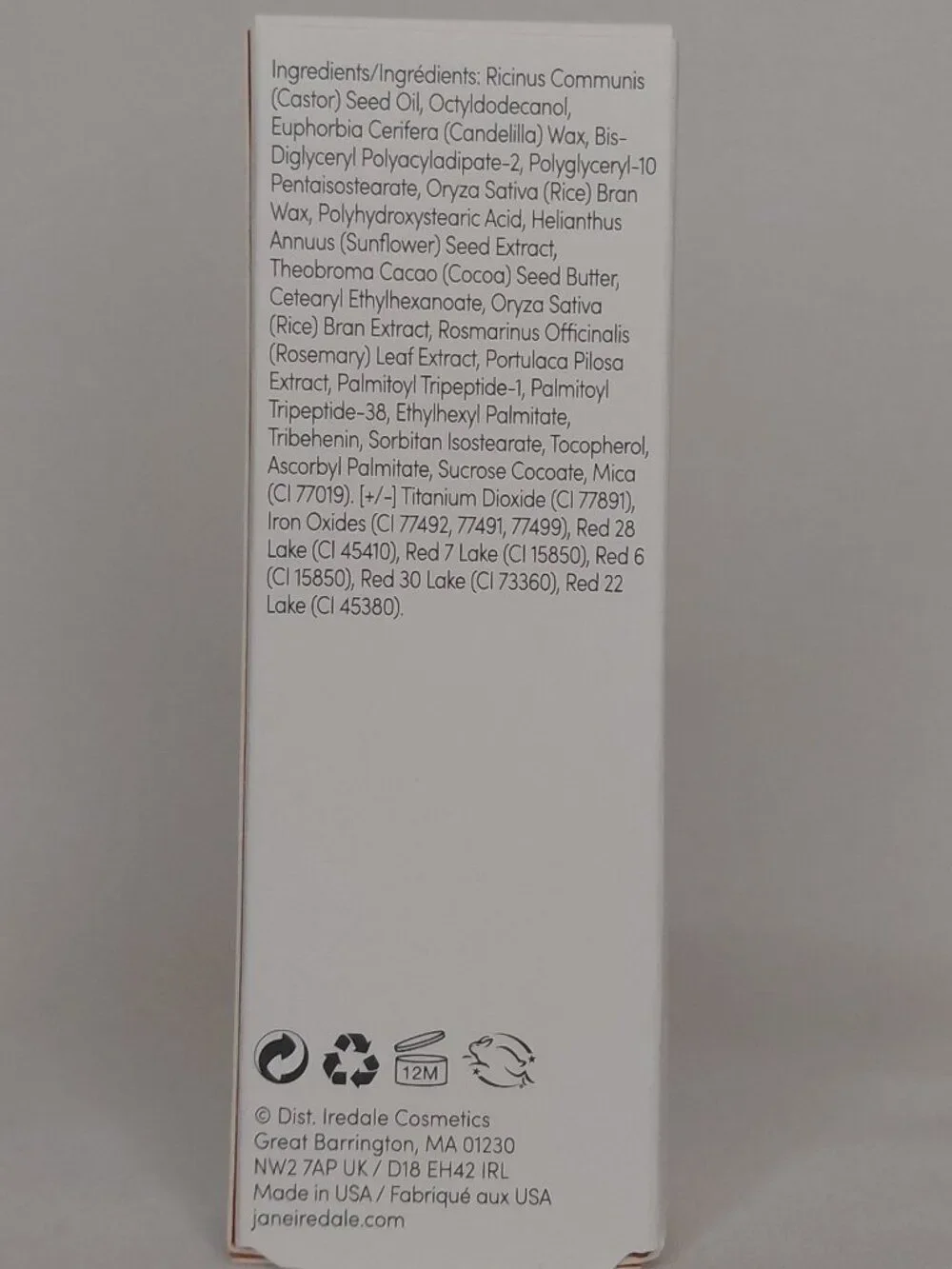 Jane Iredale - ColorLuxe Hydrating Cream Lipstick - Bordeaux